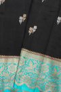 Matka Silk Black Saree