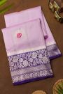 Fancy Matka Silk Lavender Saree