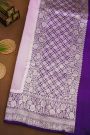 Fancy Matka Silk Lavender Saree