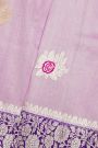 Fancy Matka Silk Lavender Saree