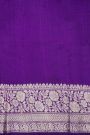 Fancy Matka Silk Lavender Saree