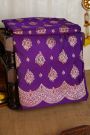 Banarasi Silk purple Saree