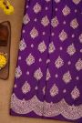 Banarasi Silk purple Saree