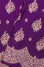 Banarasi Silk purple Saree