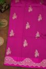 Fancy Matka Silk Magenta Saree