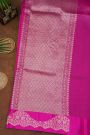 Fancy Matka Silk Magenta Saree