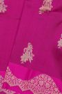 Fancy Matka Silk Magenta Saree