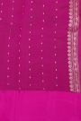 Fancy Matka Silk Magenta Saree