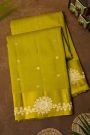Matka Silk Mehendi Green Festive Saree