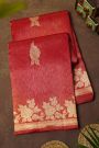 Fancy Silk Red Saree