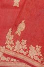 Fancy Silk Red Saree