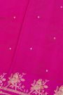 Matka Silk Magenta  Saree