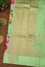 Matka Silk Sea Green  Saree