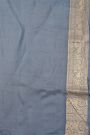 Banarasi Grey  Silk Saree