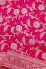 Banarasi Silk Rani Pink Saree