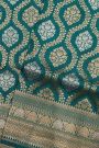 Banarasi Silk Teal Blue  Saree