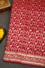Banarasi Silk Red Saree