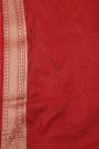 Banarasi Silk Red  Saree