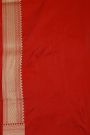 Banarasi Silk Red Saree
