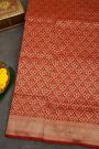 Banarasi Silk Red Saree