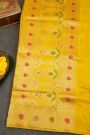 Banarasi Silk Yellow Saree
