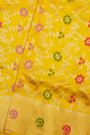 Banarasi Silk Yellow Saree