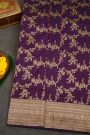 Banarasi Silk Purple Saree