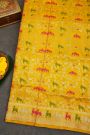 Banarasi Silk Yellow Saree