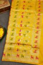 Banarasi Silk Yellow Saree