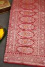 Banarasi Silk Red Saree