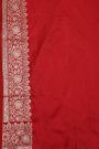 Banarasi Silk Red Saree