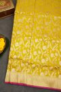 Banarasi Silk Yellow Saree
