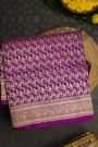 Banarasi Silk Purple Saree