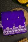 Banarasi Silk Royal Blue Saree