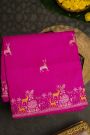 Banarasi Silk Rani Pink Saree