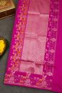 Banarasi Silk Rani Pink Saree