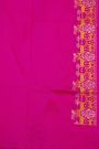 Banarasi Silk Rani Pink Saree
