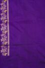 Banarasi Purpple  Silk Saree