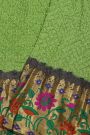 Bandhani Silk Green Saree