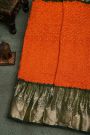Bandhani Silk Orange Saree