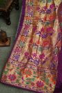 Bandhani Silk Grey  Saree