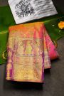 Kancheepuram Tissue Pink  Saree