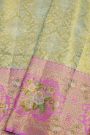 Kancheepuram Silk Dual Colour Saree