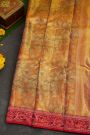 Kancheepuram Tissue Dual Colour  Saree