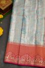 Kancheepuram Tissue Blue Saree