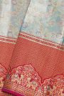 Kancheepuram Tissue Blue Saree