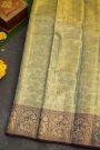Kancheepuram Tissue Dual Colour  Saree