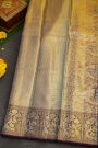 Kancheepuram Tissue Dual Colour  Saree