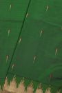 Paithani Silk Bottle Green Saree