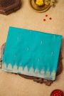 Paithani Silk Sky Blue saree